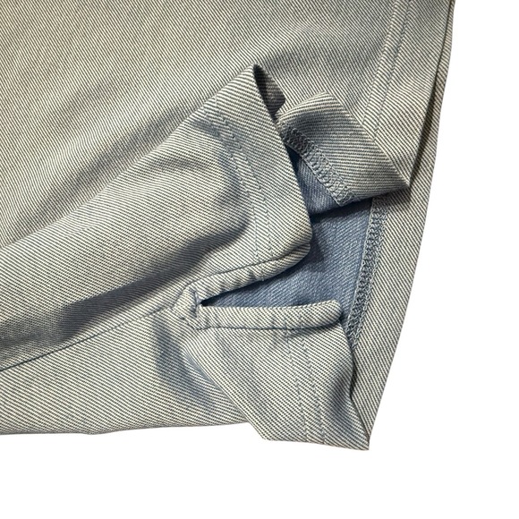 TravisMathew Men's Polo Shirt Size M Blue Pima Cotton Blend Performance Golf‎ - Picture 4 of 9